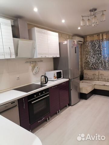 

1-к. квартира, 52 м², 3 кровати