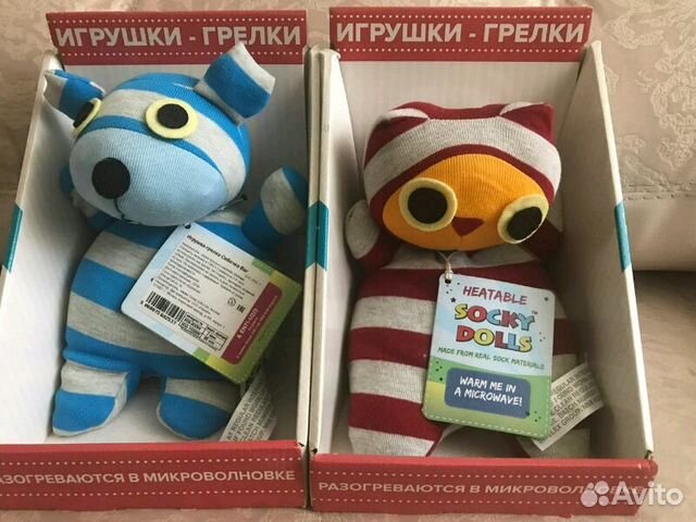 Продаю теплую игрушку грелку Socky dolls
