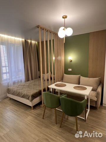 

Квартира-студия, 30 м², 2 кровати
