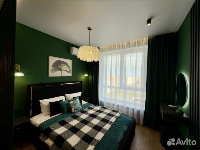 

1-к. квартира, 42 м², 2 кровати