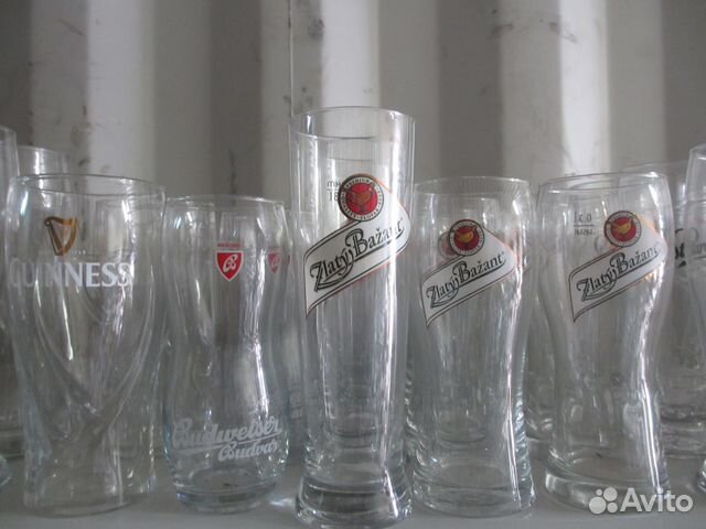 Бокалы под пиво с надписью
