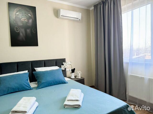 

1-к. квартира, 39 м², 2 кровати