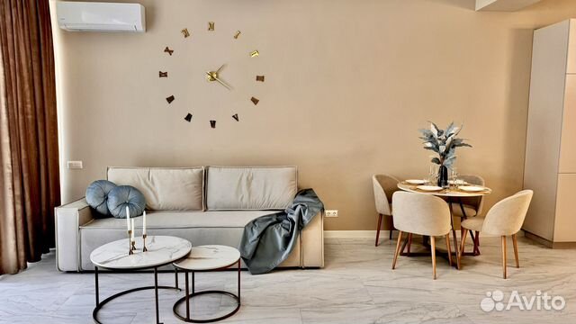 

Квартира-студия, 53 м², 2 кровати