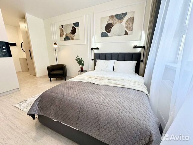 

Квартира-студия, 29 м², 1 кровать