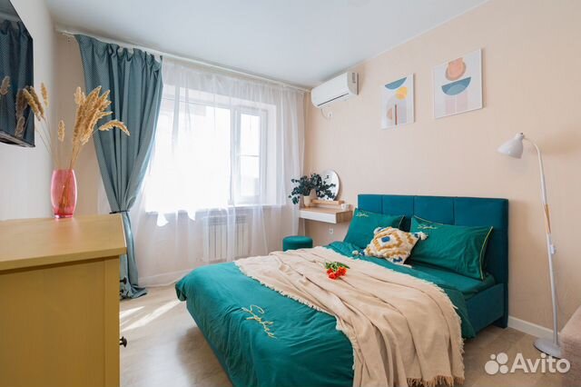 

1-к. квартира, 36 м², 2 кровати