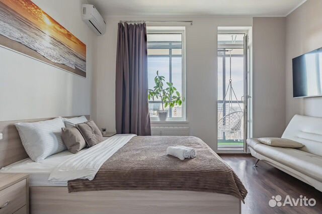 

Квартира-студия, 26 м², 2 кровати
