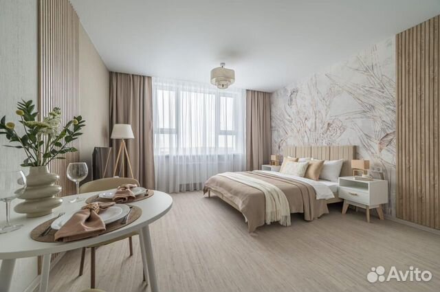 

Квартира-студия, 26 м², 1 кровать