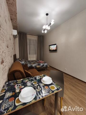 

Квартира-студия, 28 м², 2 кровати