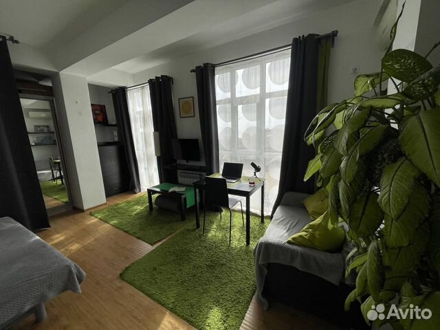 

Квартира-студия, 34 м², 1 кровать