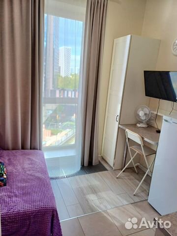 

Квартира-студия, 17 м², 2 кровати