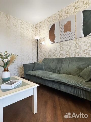 

1-к. квартира, 42 м², 2 кровати