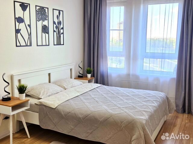

1-к. квартира, 40 м², 2 кровати