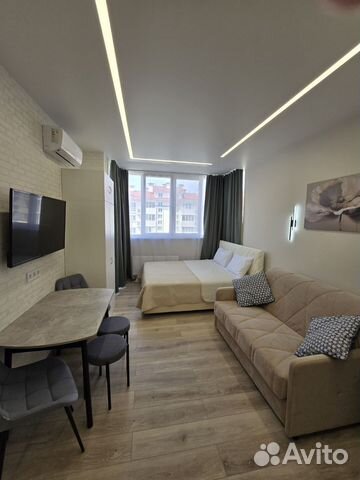 

Квартира-студия, 23 м², 2 кровати