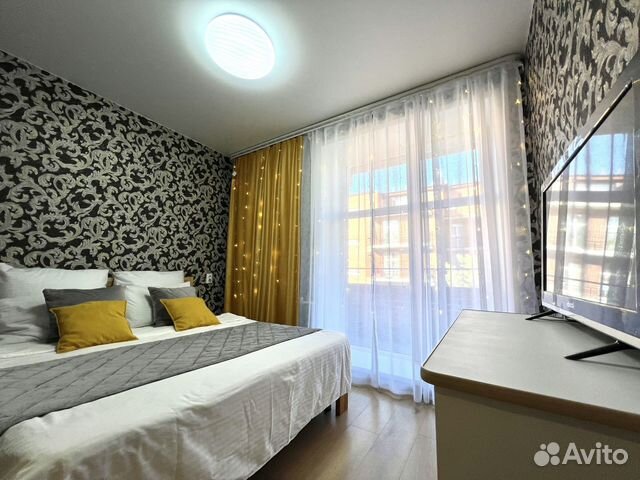 

1-к. квартира, 37 м², 2 кровати