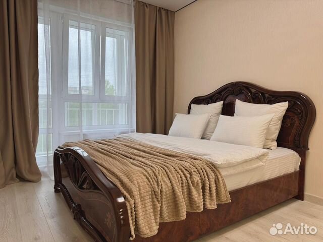 

1-к. квартира, 52 м², 2 кровати