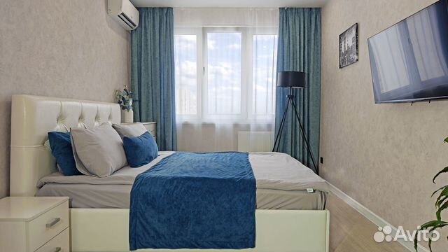 

1-к. квартира, 42 м², 2 кровати