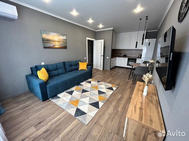 

1-к. квартира, 45 м², 2 кровати