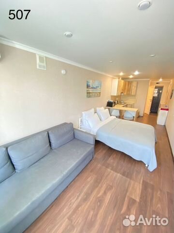 

Квартира-студия, 25 м², 4 кровати