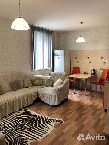 

Квартира-студия, 45 м², 2 кровати