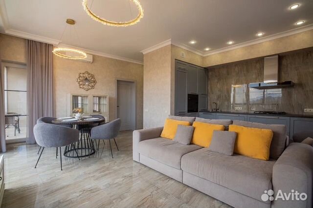 

1-к. квартира, 56 м², 2 кровати