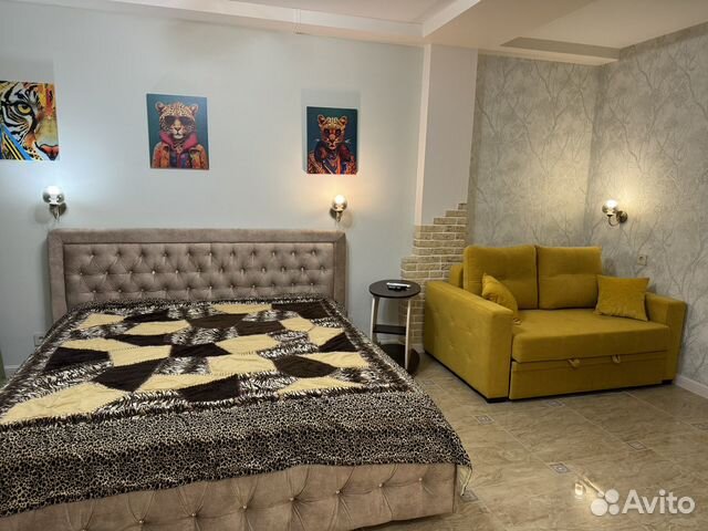 

Квартира-студия, 45 м², 3 кровати