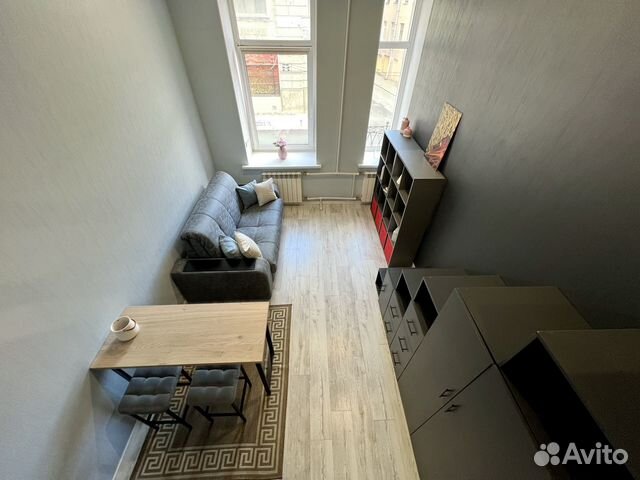 

Квартира-студия, 30 м², 2 кровати