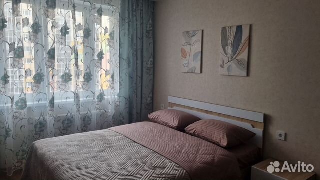 

1-к. квартира, 34 м², 2 кровати