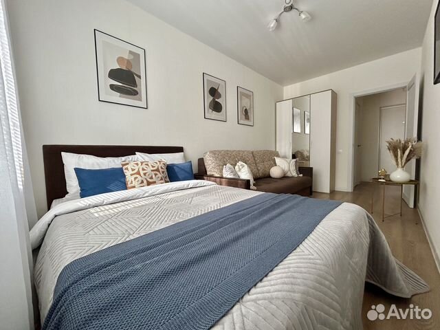 

1-к. квартира, 32 м², 2 кровати