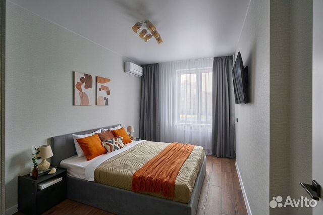 

1-к. квартира, 38 м², 2 кровати