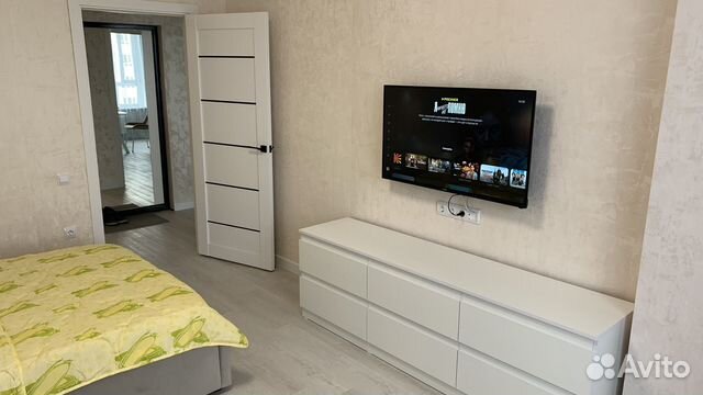 

1-к. квартира, 45 м², 2 кровати
