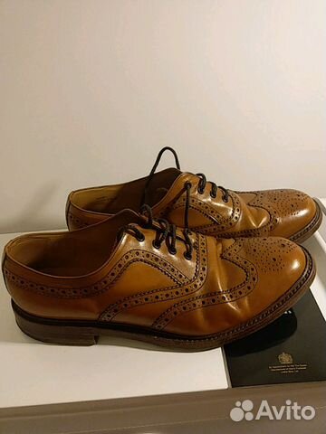 Ботинки Loake Ashby Tan Оригинал Англия 47р Ботинки Loake Ashby Tan Оригинал Англия 47р