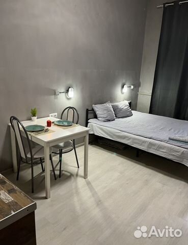 

Квартира-студия, 25 м², 2 кровати
