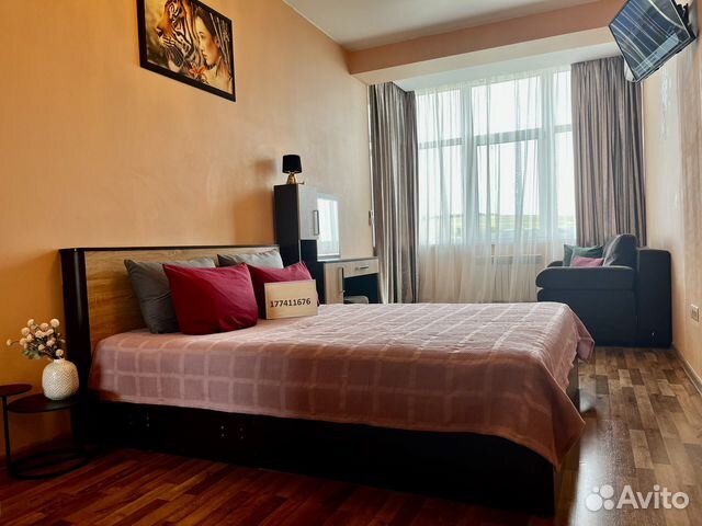 

1-к. квартира, 60 м², 3 кровати
