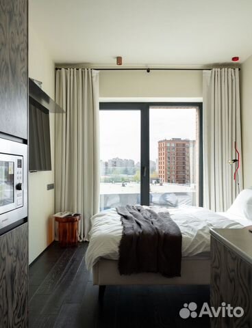 

Квартира-студия, 23 м², 1 кровать