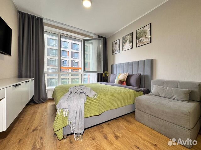 

Квартира-студия, 25 м², 2 кровати