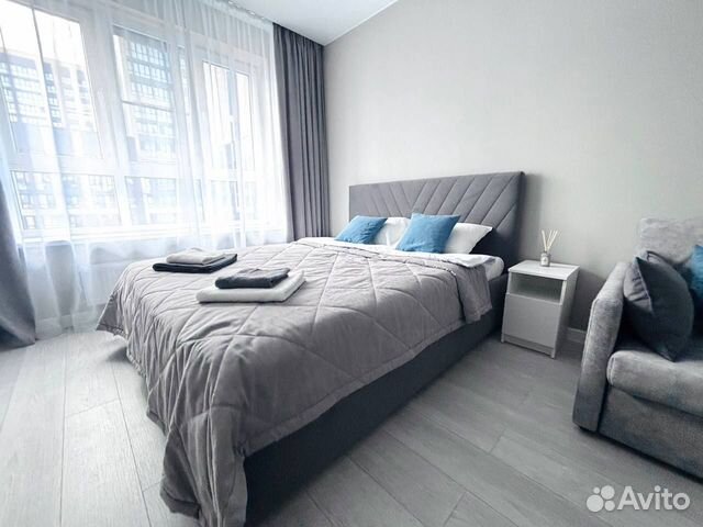 

1-к. квартира, 37 м², 2 кровати