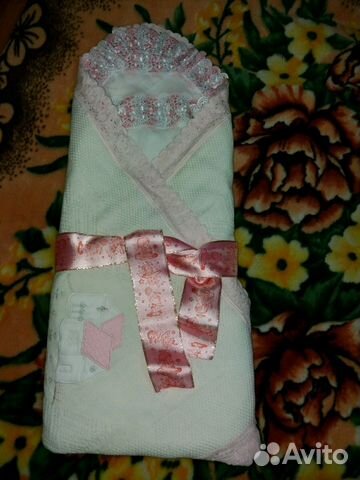 Шикарный белоснежный плед