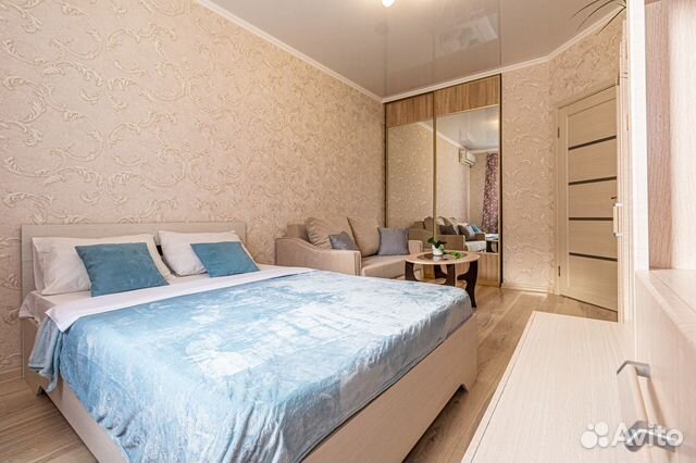 

1-к. квартира, 38 м², 2 кровати