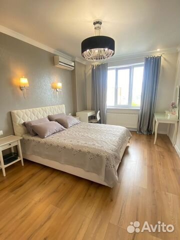 

1-к. квартира, 60 м², 2 кровати