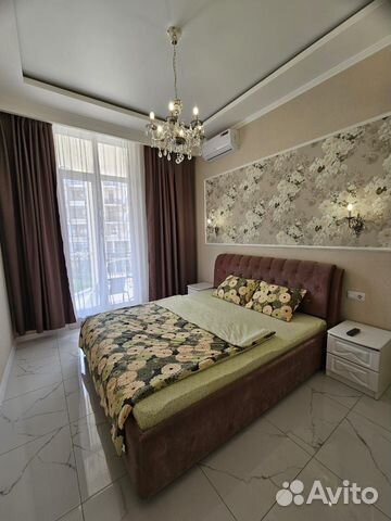 

1-к. квартира, 50 м², 3 кровати