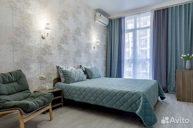 

1-к. квартира, 45 м², 3 кровати