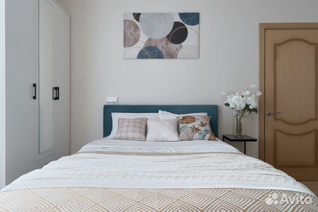 

1-к. квартира, 45 м², 3 кровати