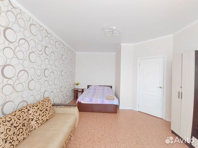 

1-к. квартира, 43 м², 2 кровати