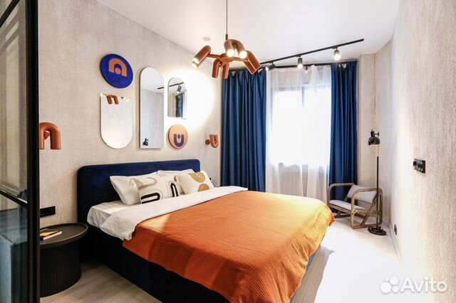 

Квартира-студия, 25 м², 2 кровати