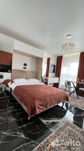

Квартира-студия, 30 м², 2 кровати