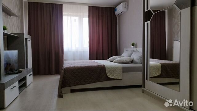 

1-к. квартира, 41 м², 2 кровати