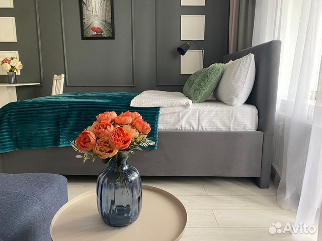 

Квартира-студия, 28 м², 2 кровати