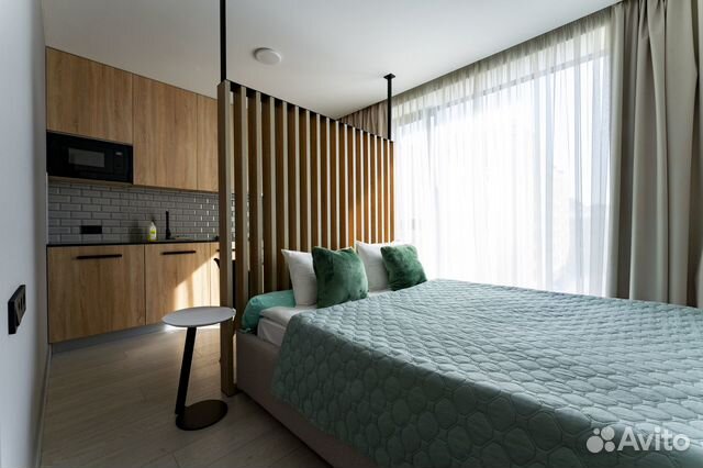 

Квартира-студия, 23 м², 1 кровать