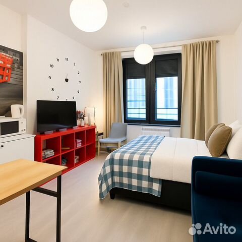 

1-к. квартира, 30 м², 1 кровать