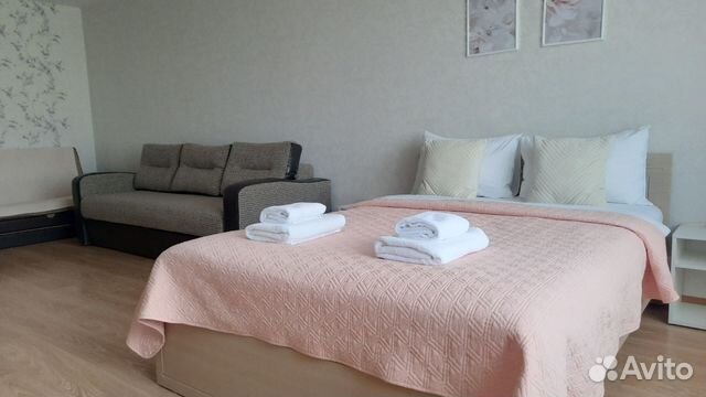 

1-к. квартира, 42 м², 2 кровати